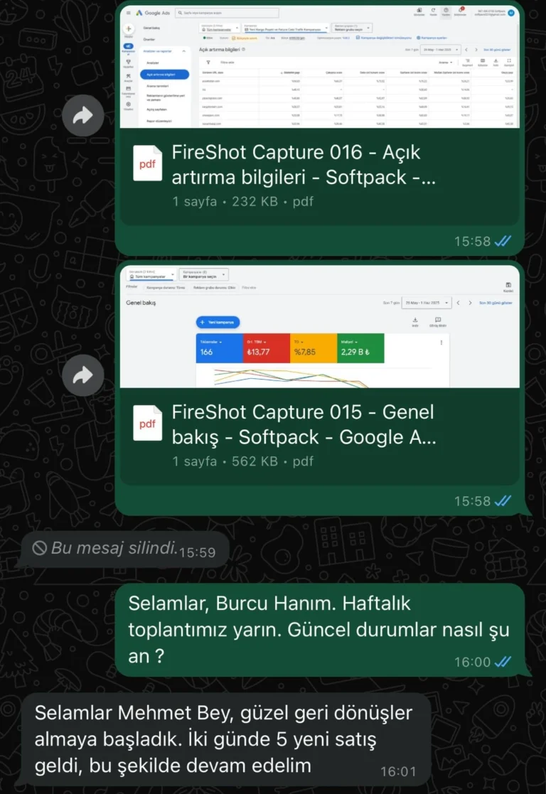 a screenshot of a chat
